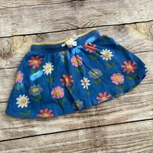 Mini Boden Floral Pleated Cotton Skort (4-5Y)
